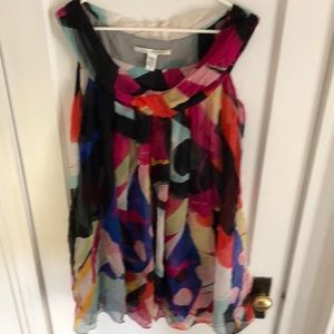 DVF silk dress size 8